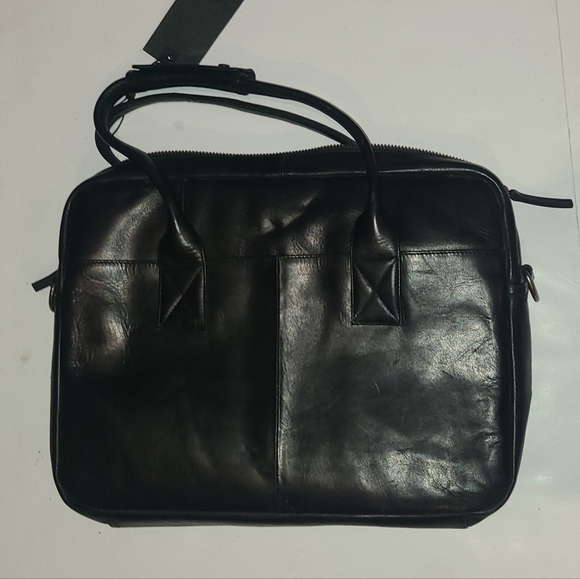 NWT Leather Work Bag - Picture 2 of 4